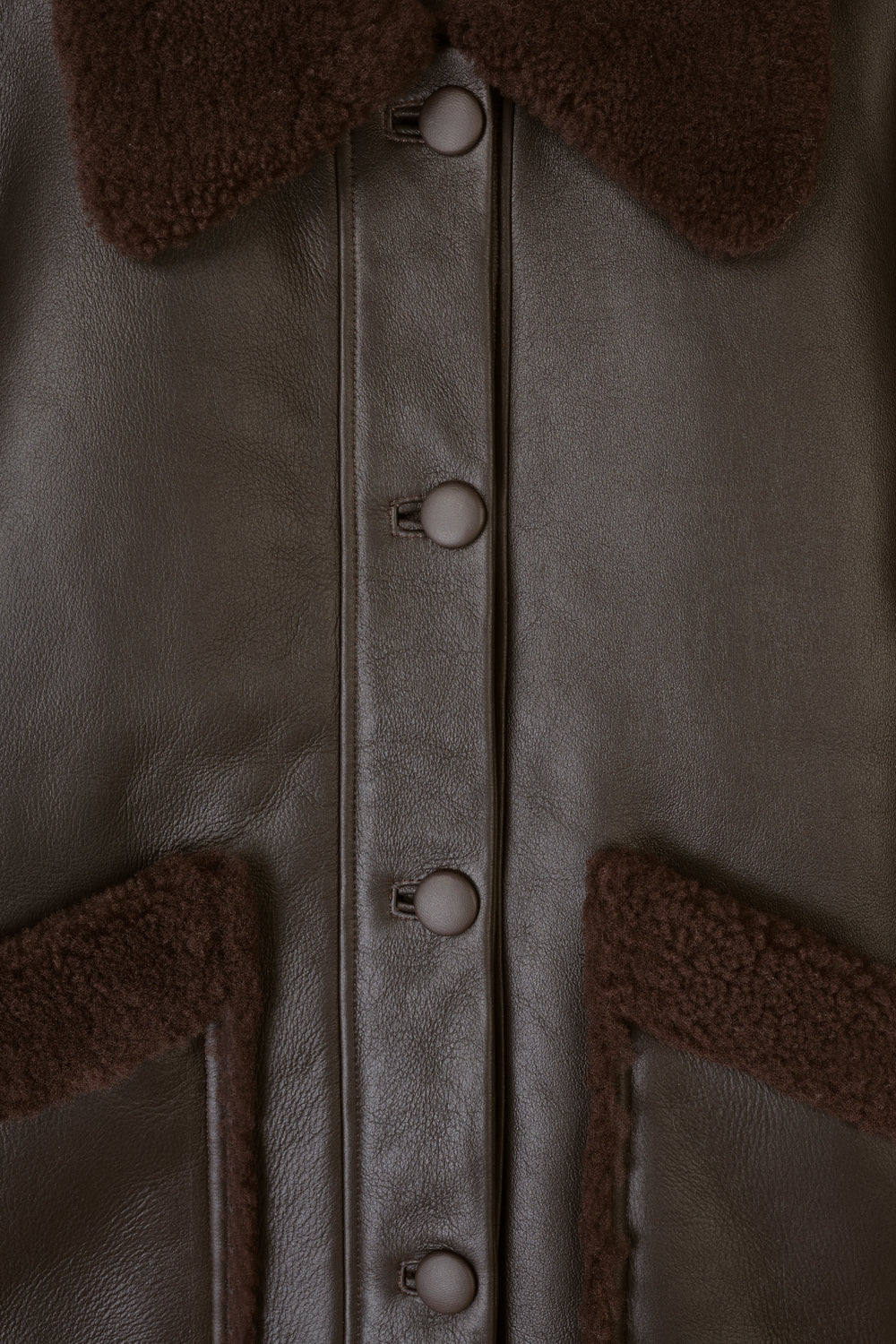 Sheepskin jacket