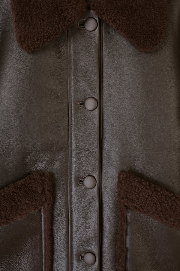 Sheepskin jacket