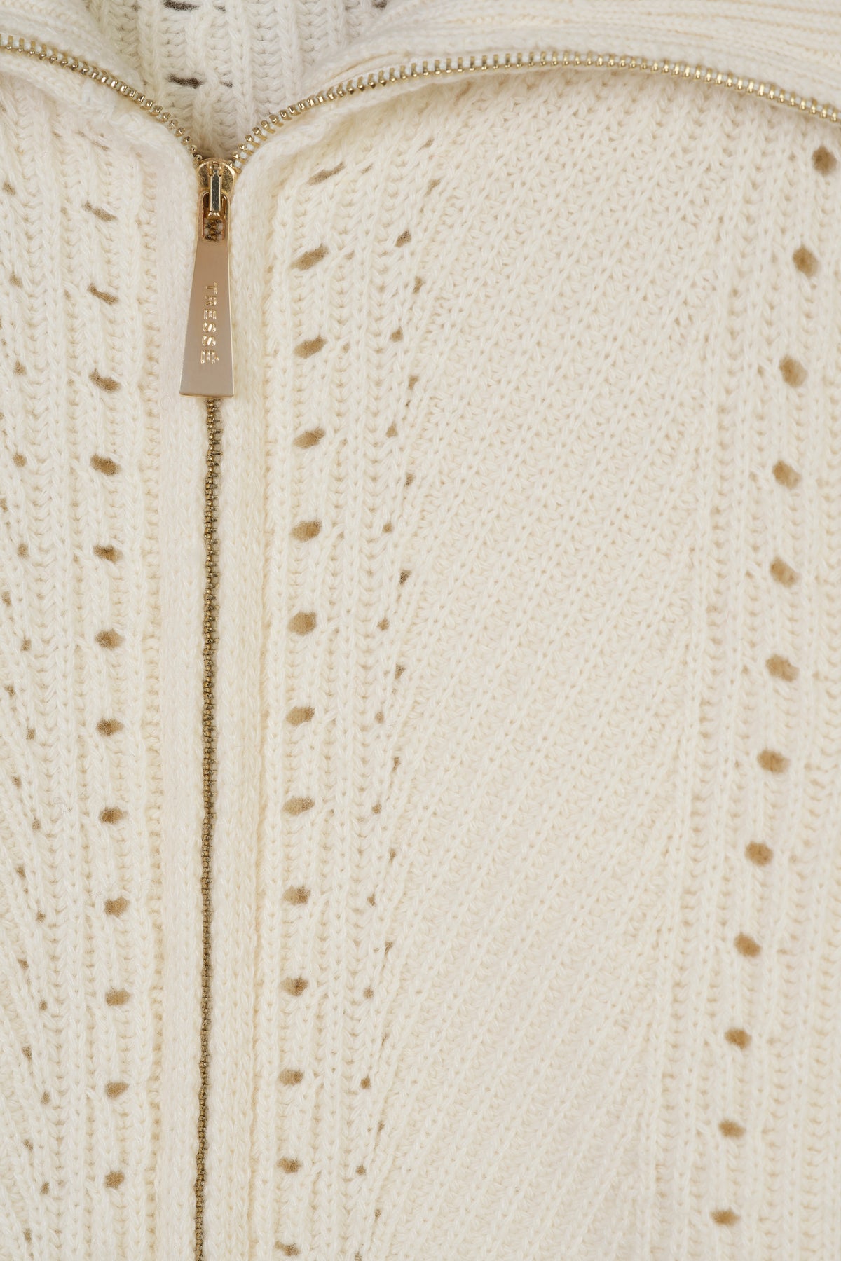 Cardigan zippé