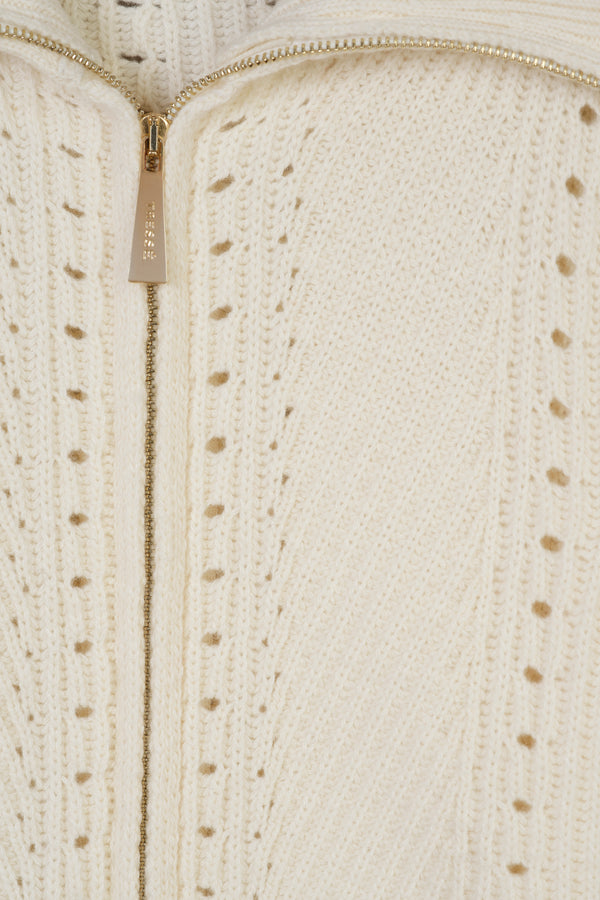 Zipped cardigan