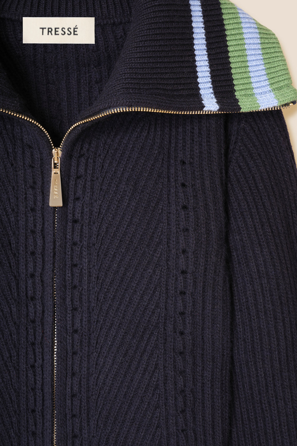 Two-tone cardigan