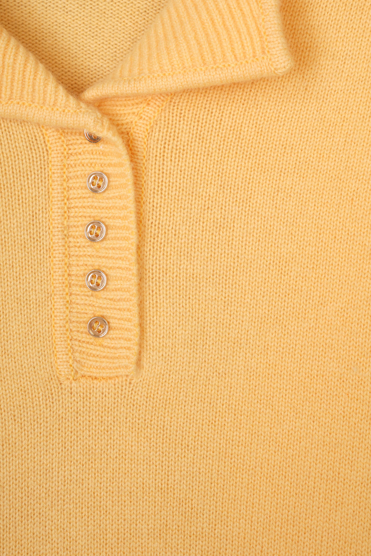 Pull à col plat