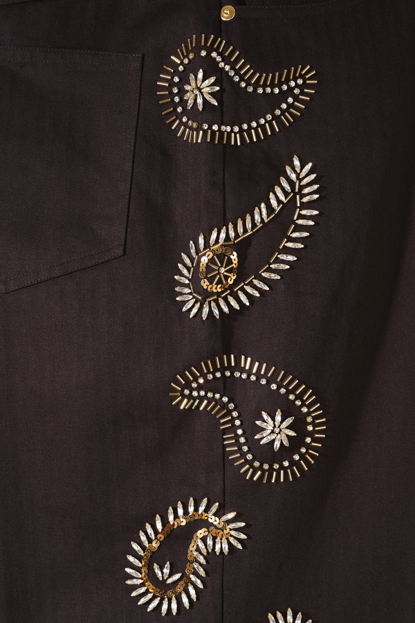Embroidered pants