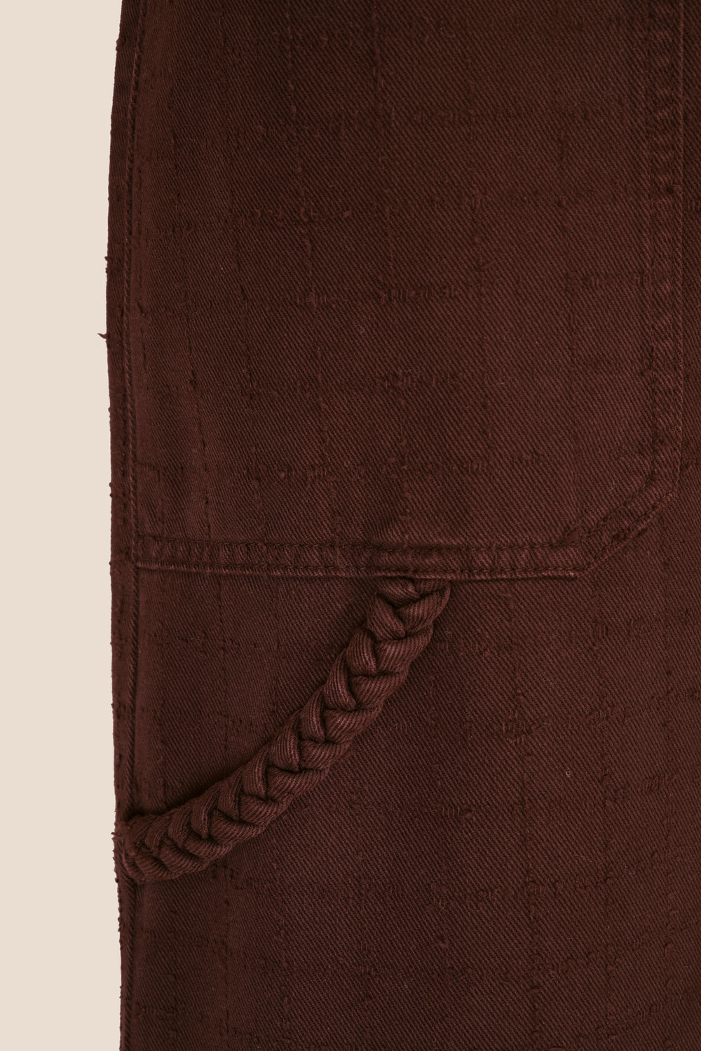 Textured denim