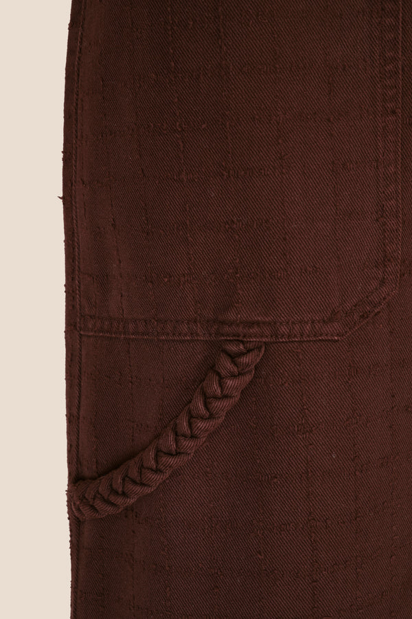 Textured denim