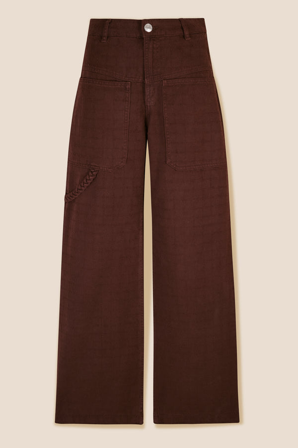 Textured denim