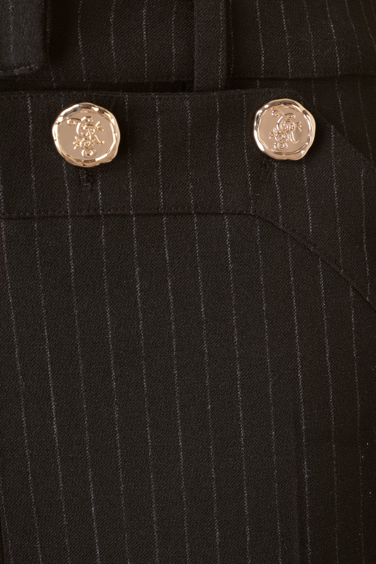 Pantalon à fines rayures