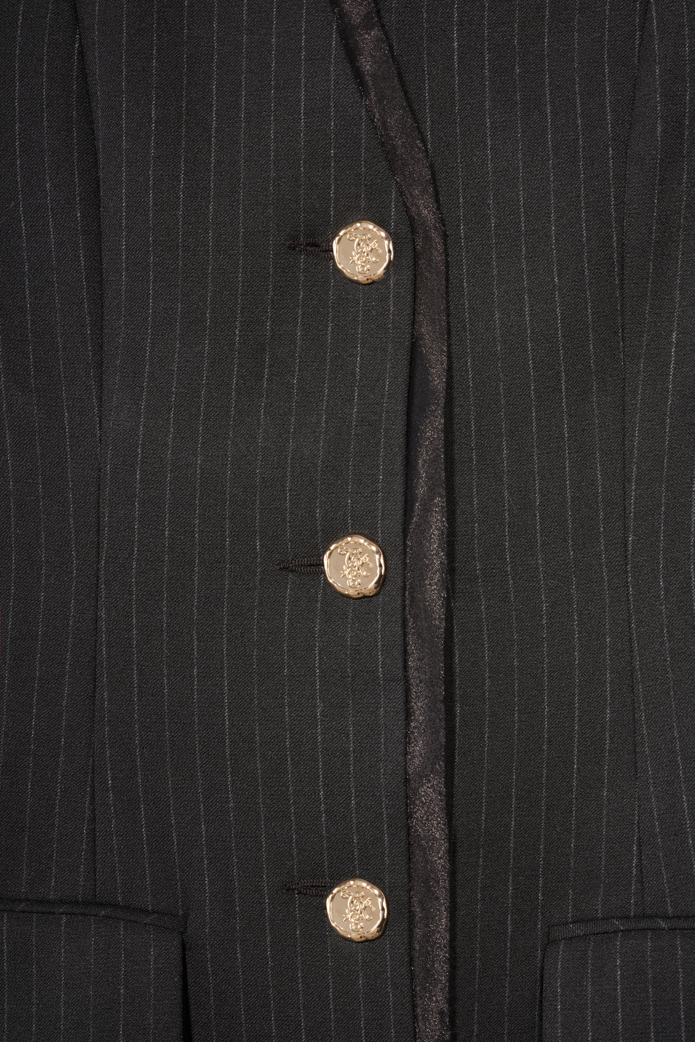 Pinstriped dress