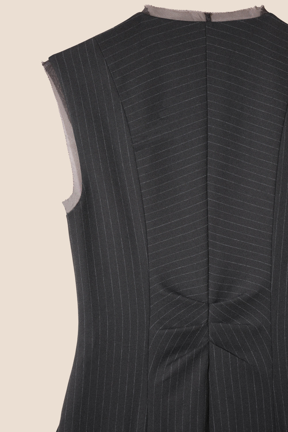 Pinstriped dress