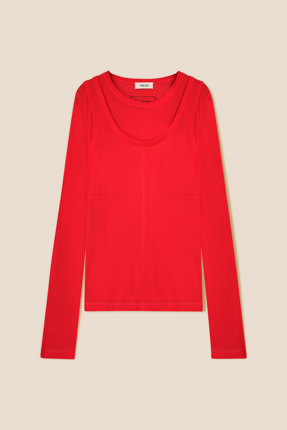 T-shirt en jersey transparent