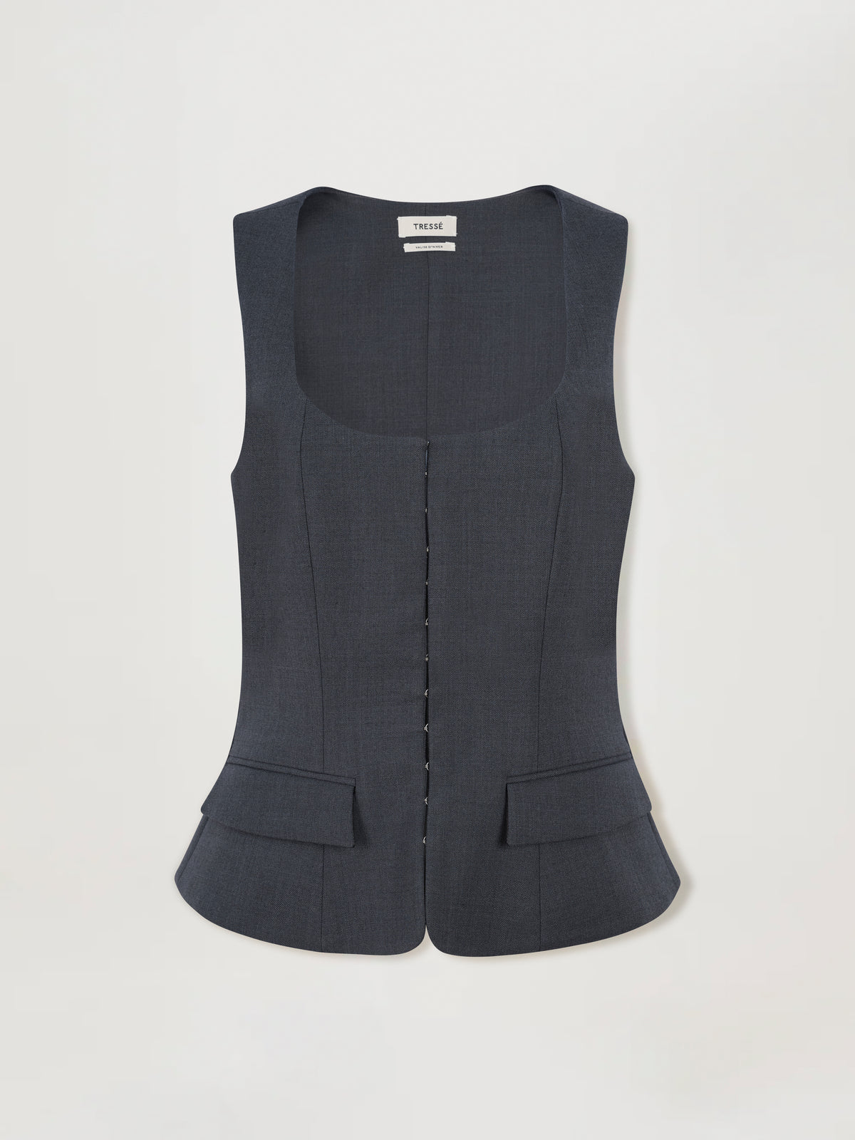 Chaleco de inspiración bustier