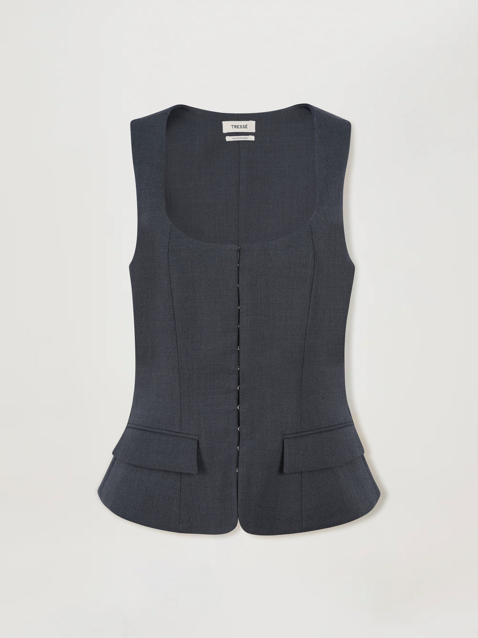 Bustier-inspired vest