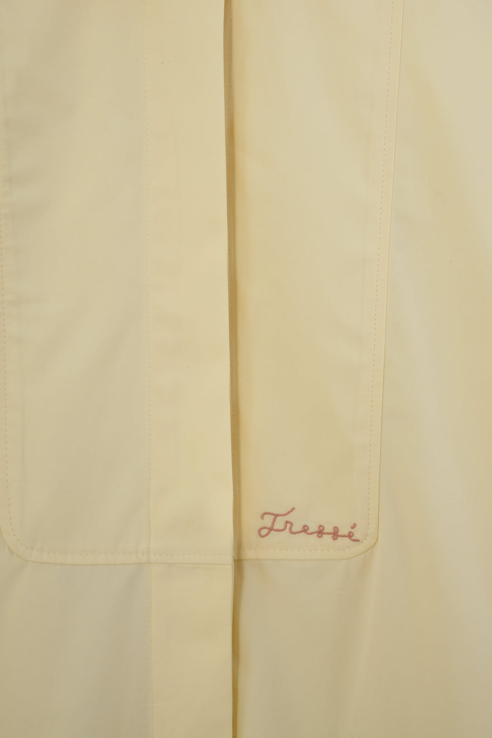 Chemise droite à plastron