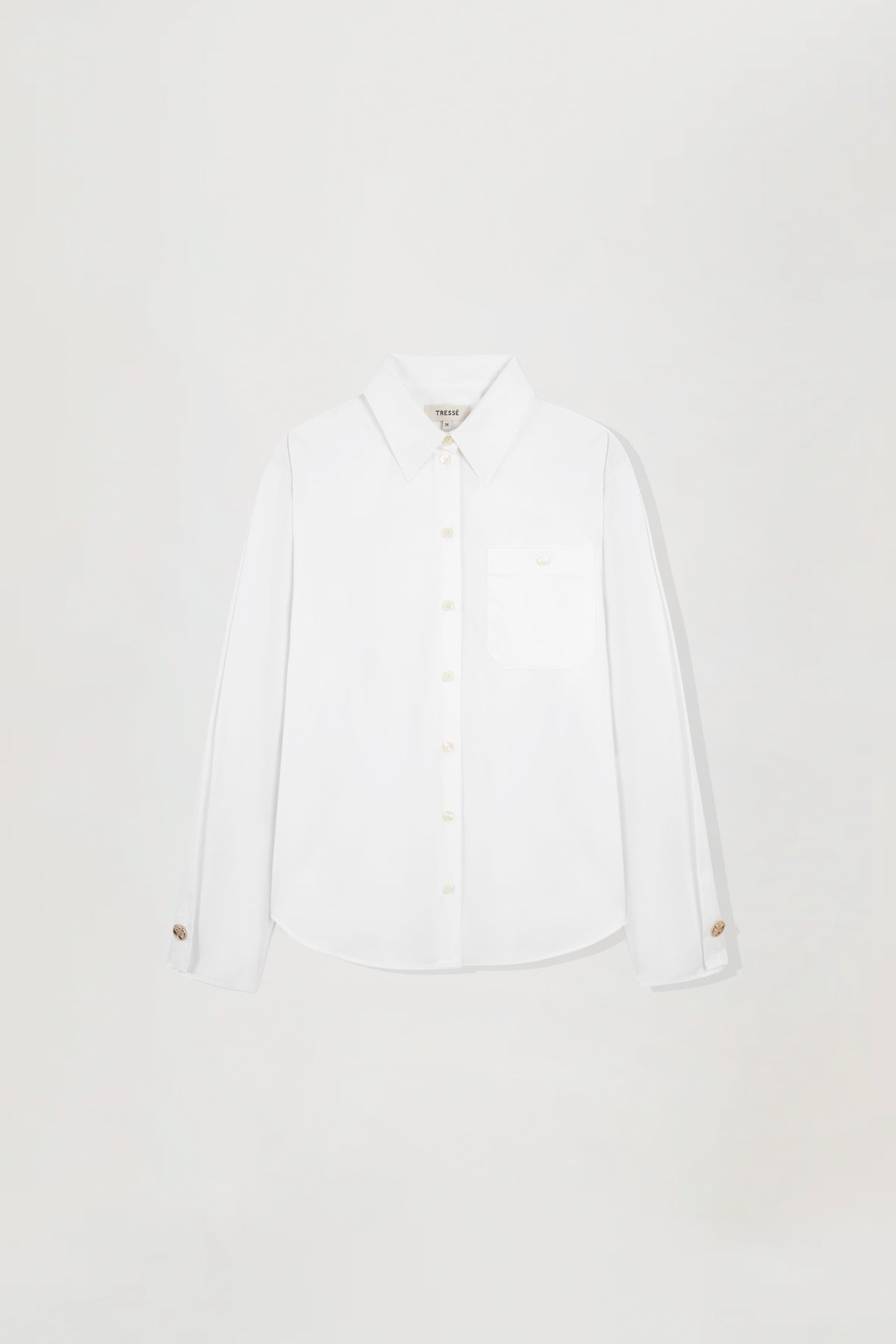 Bluse mit Martingal