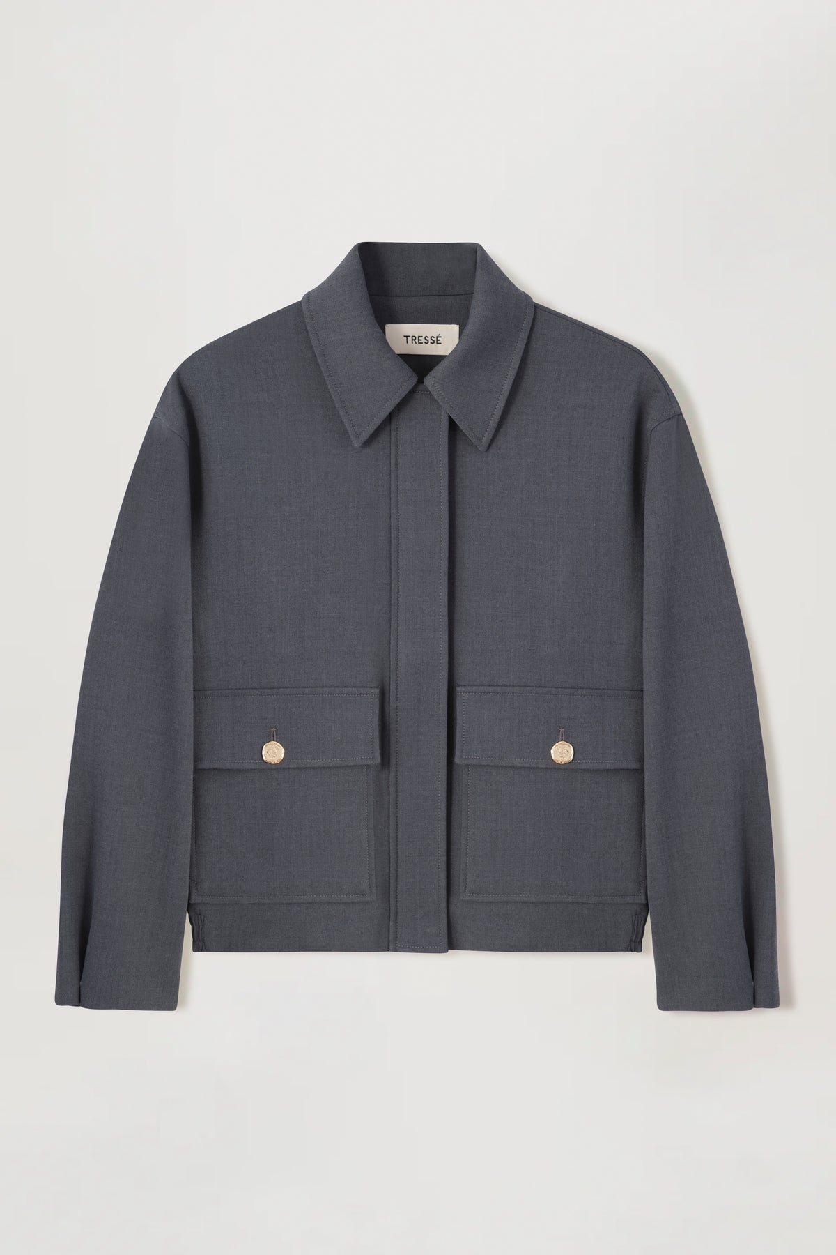 Jacket with back gusset