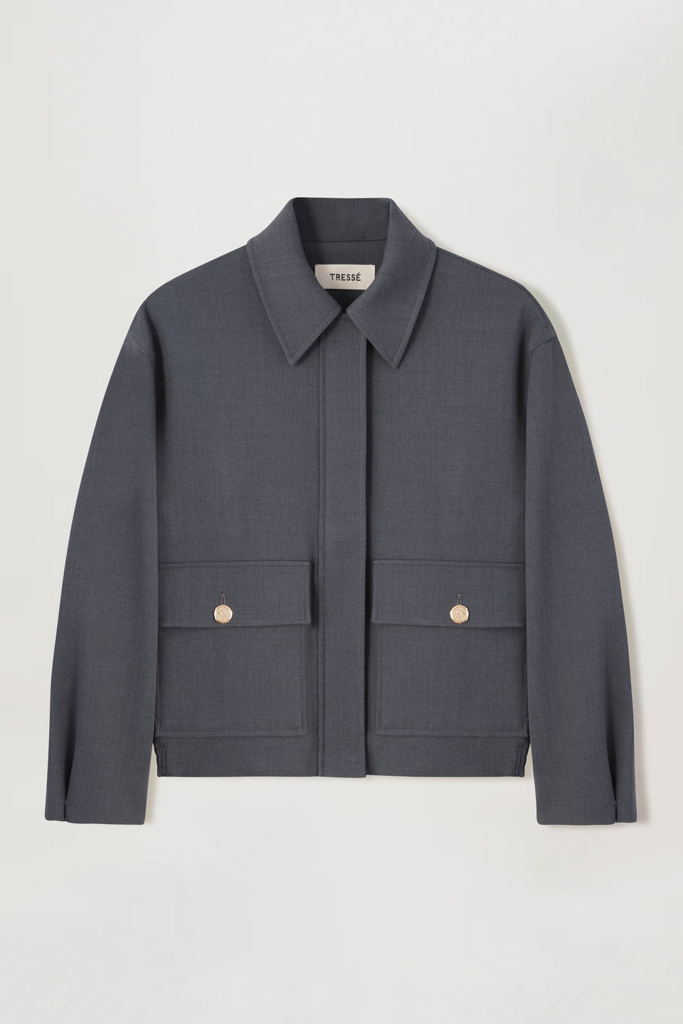 Blouson à soufflet au dos