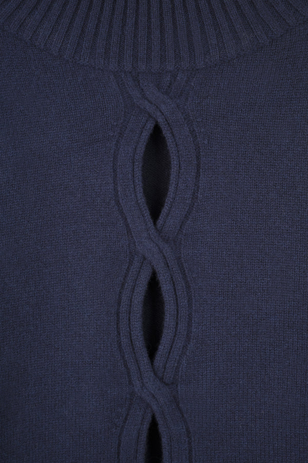 High-neck sweater