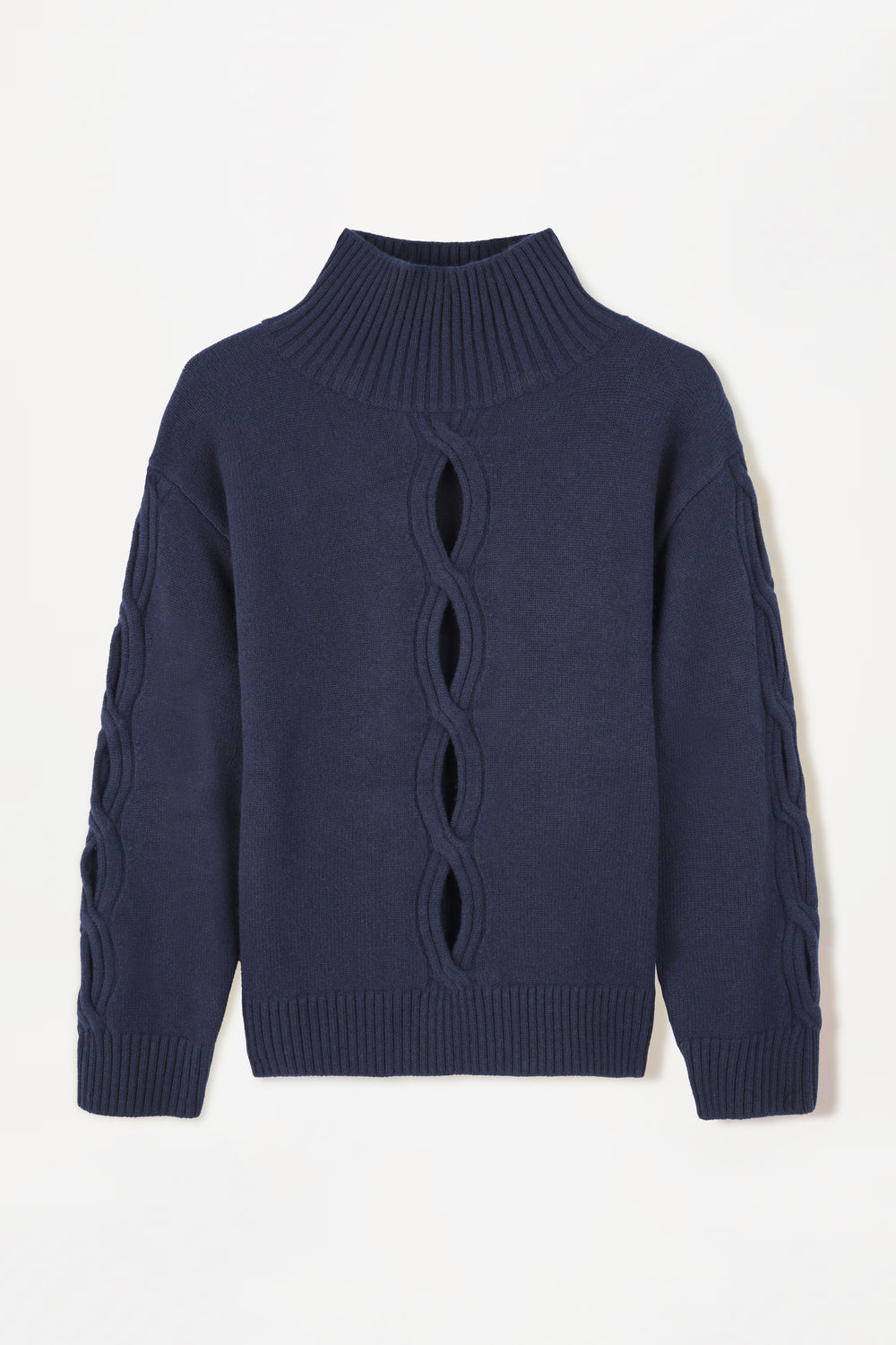 High-neck sweater