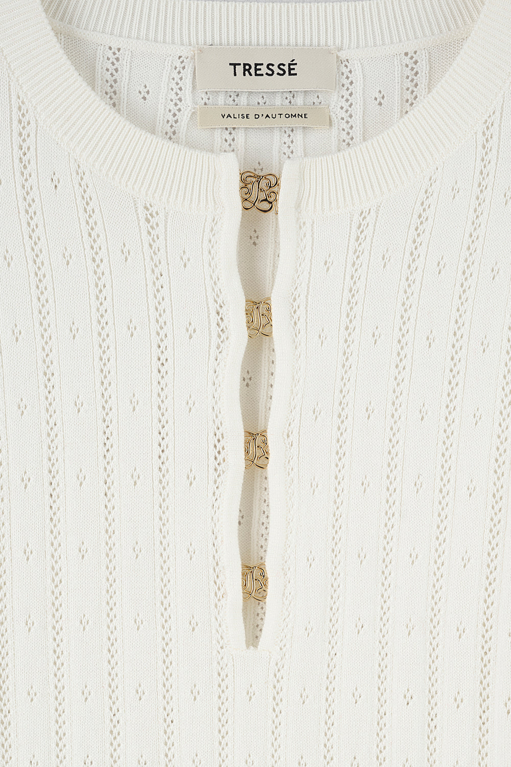 Fine-knit top