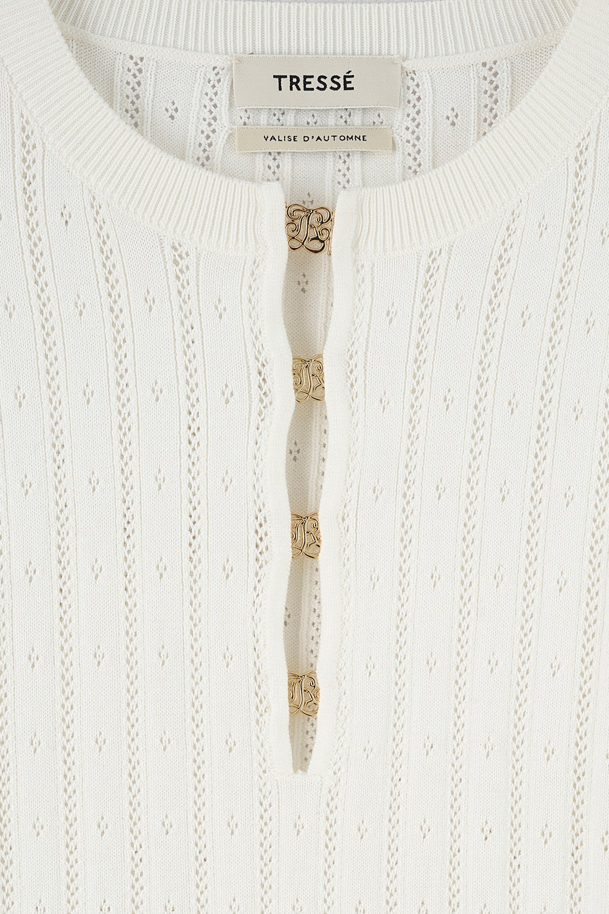 Fine knit top