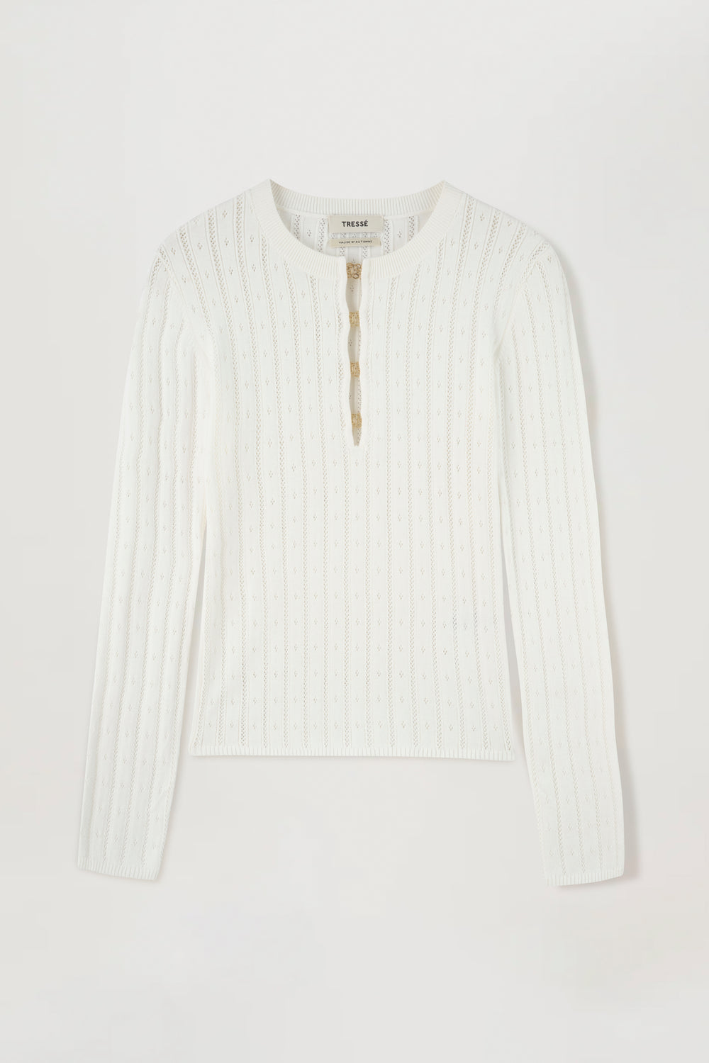 Fine-knit top