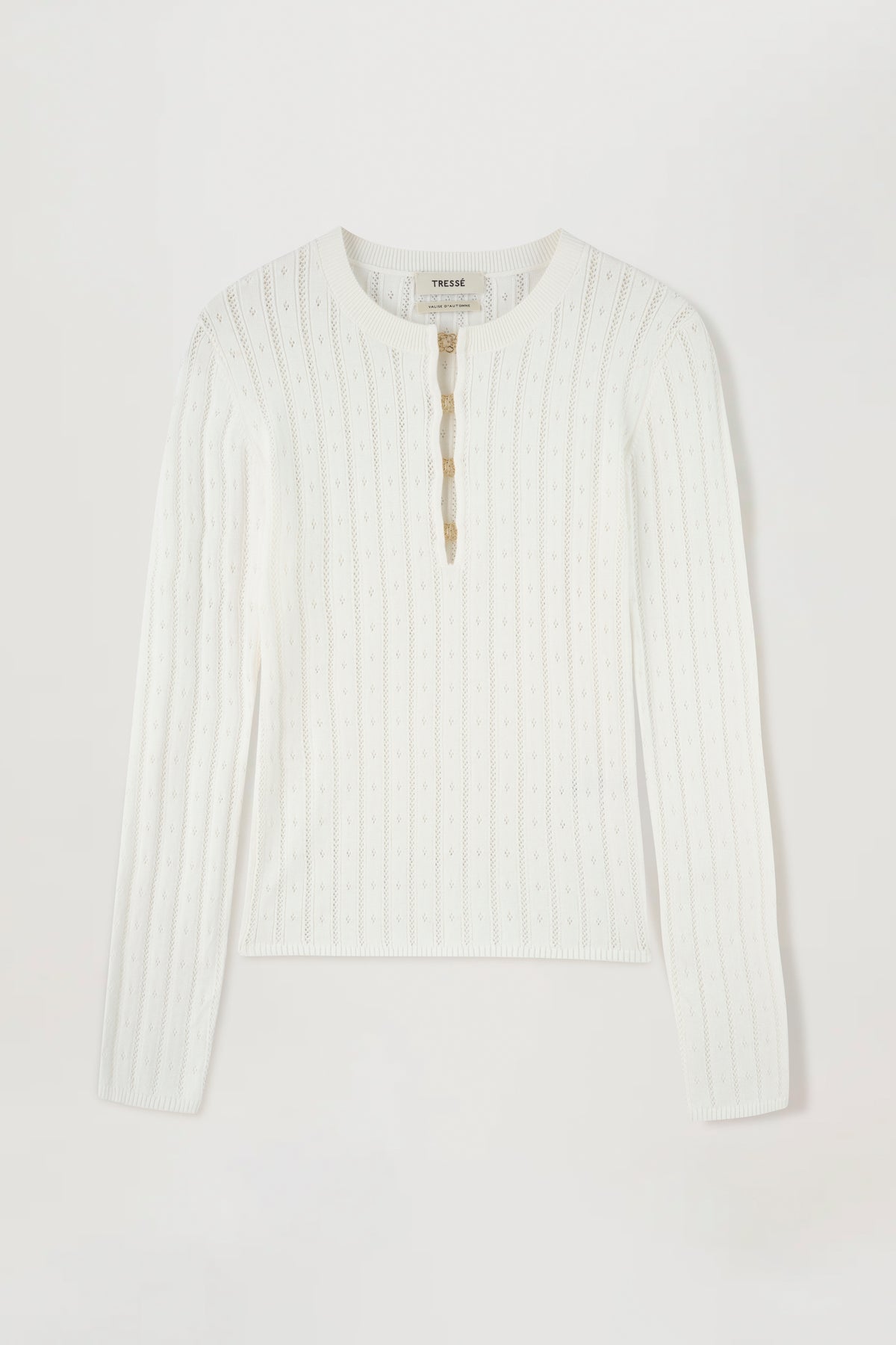 Fine knit top