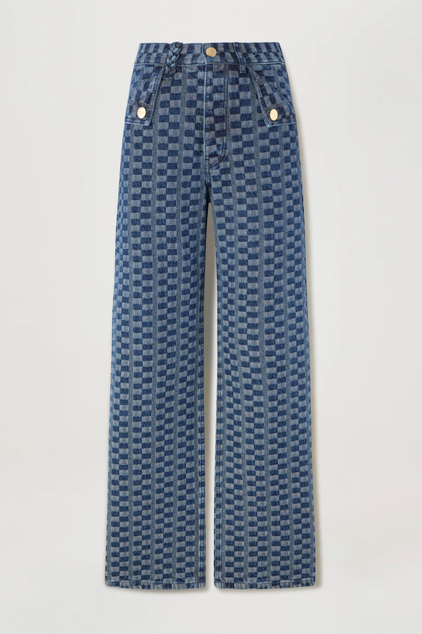 Woven denim
