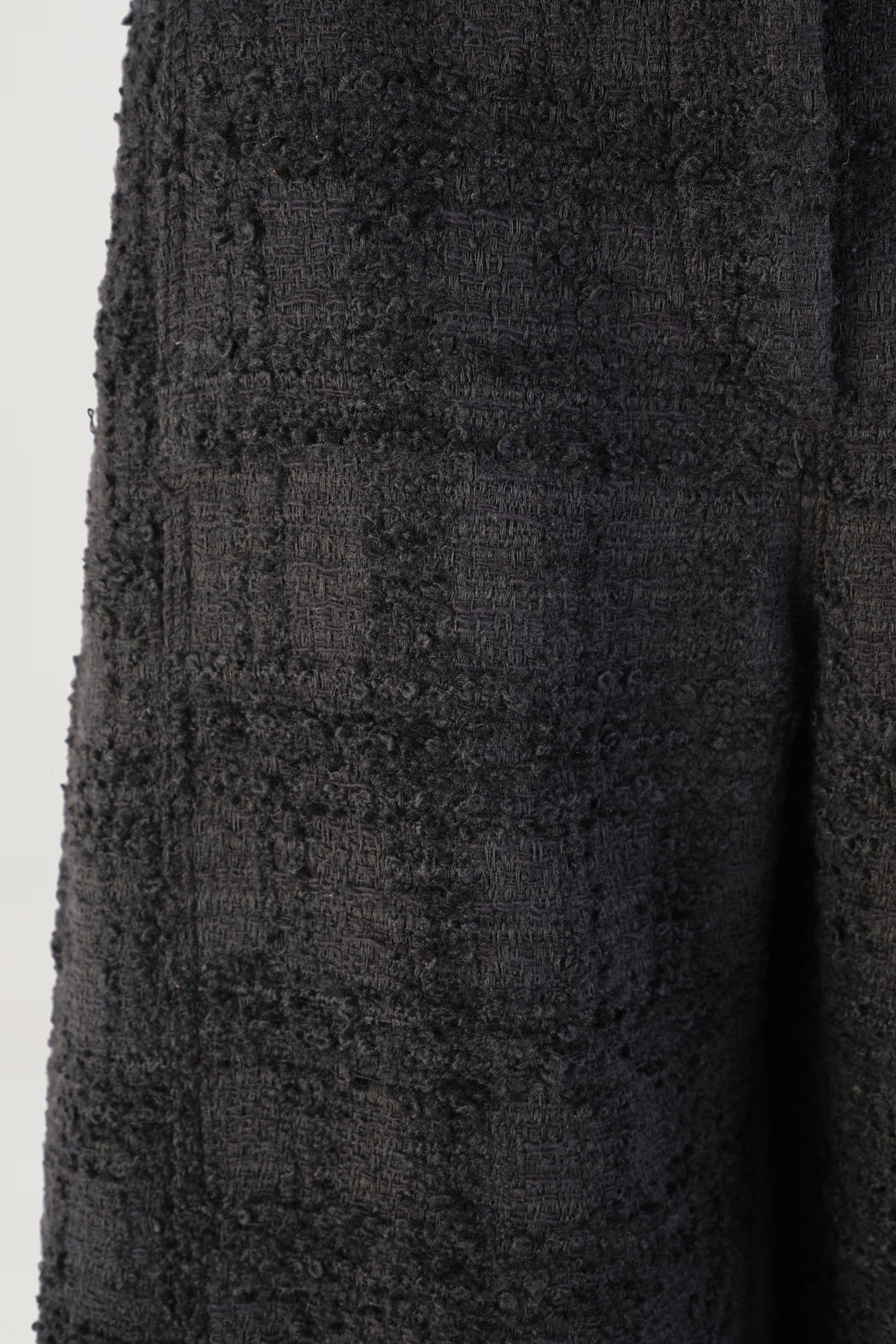 Black tweed pants