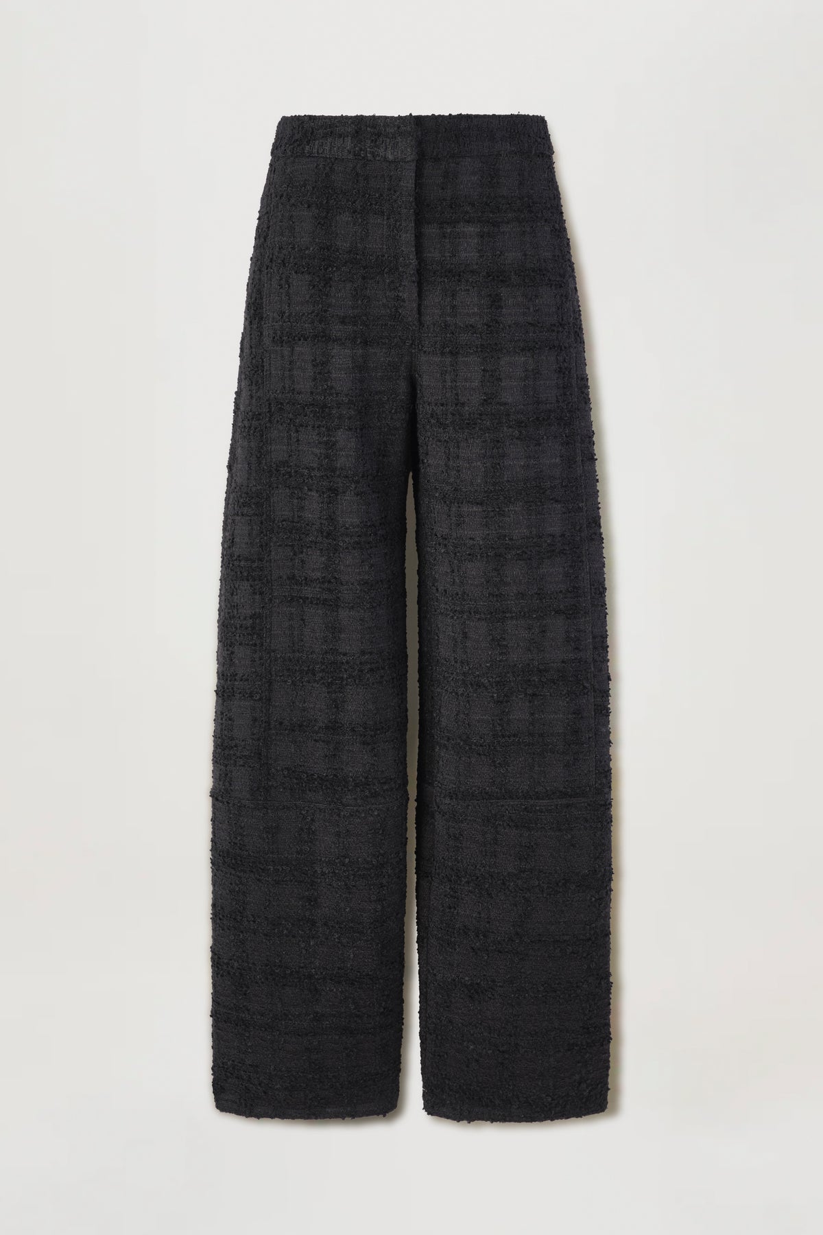 Black tweed pants