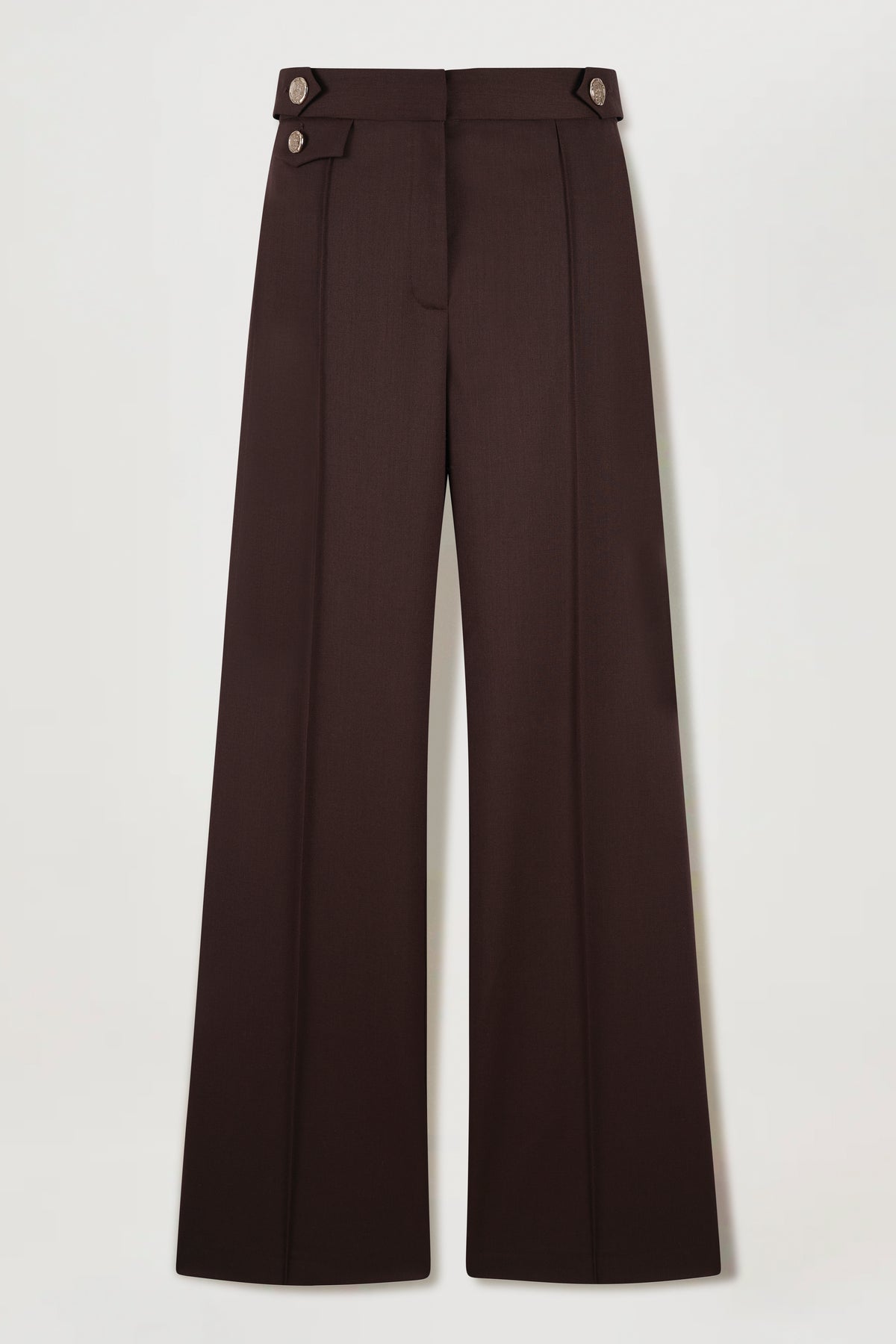 Pantalon de tailleur à plis
