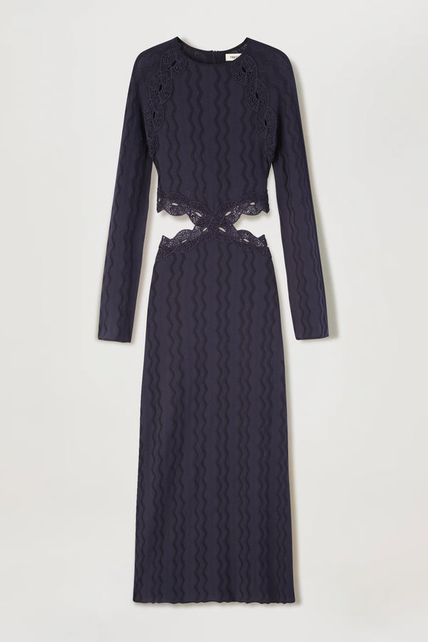 Crochet Ribbon Dress