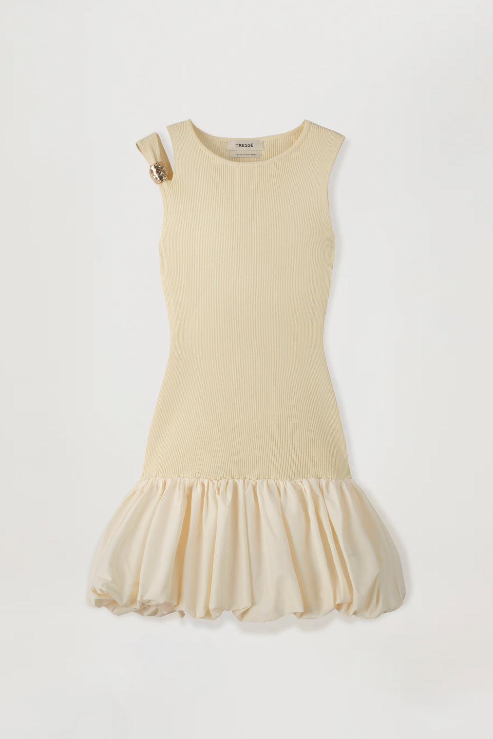 Short two-tone dress