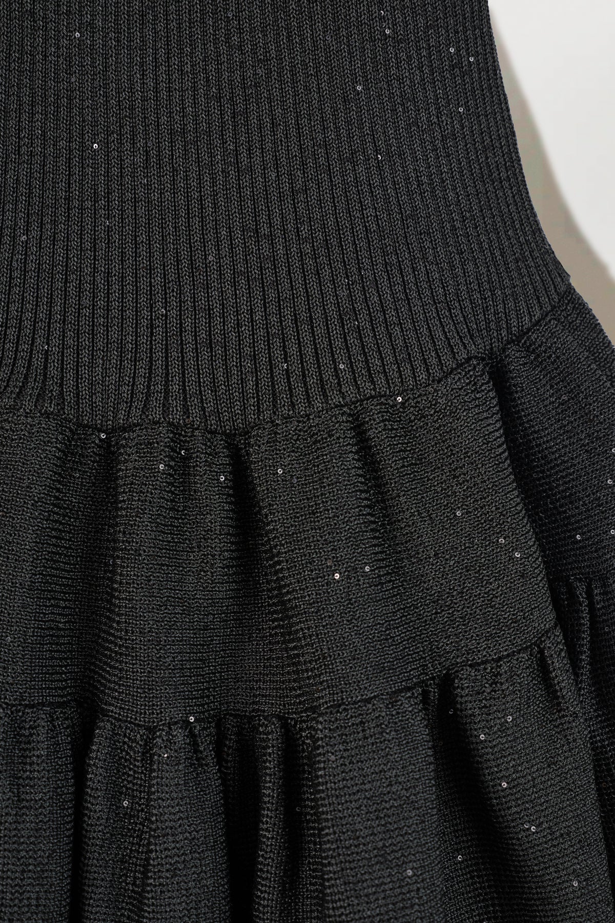 Sequin knit dress