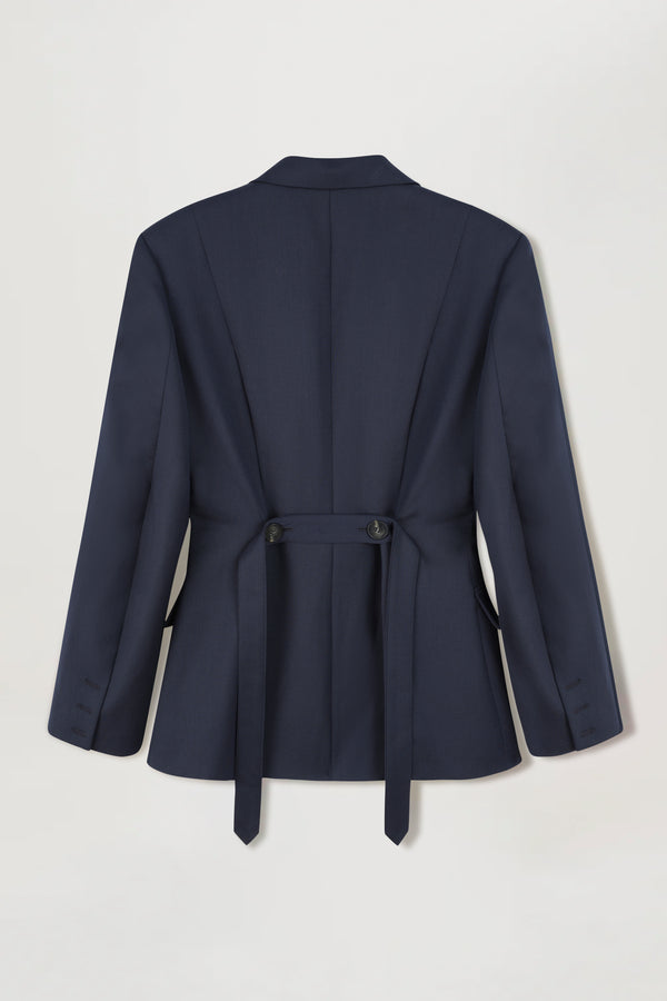 Long-tail suit jacket