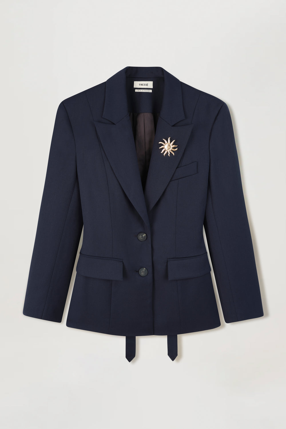 Long-tail suit jacket
