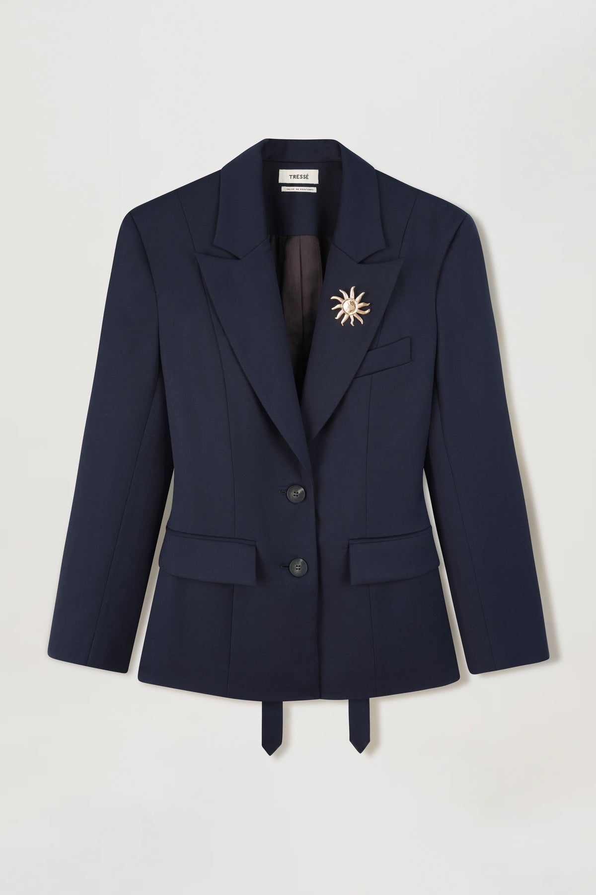 Blazer mit langem Martingal-Riegel