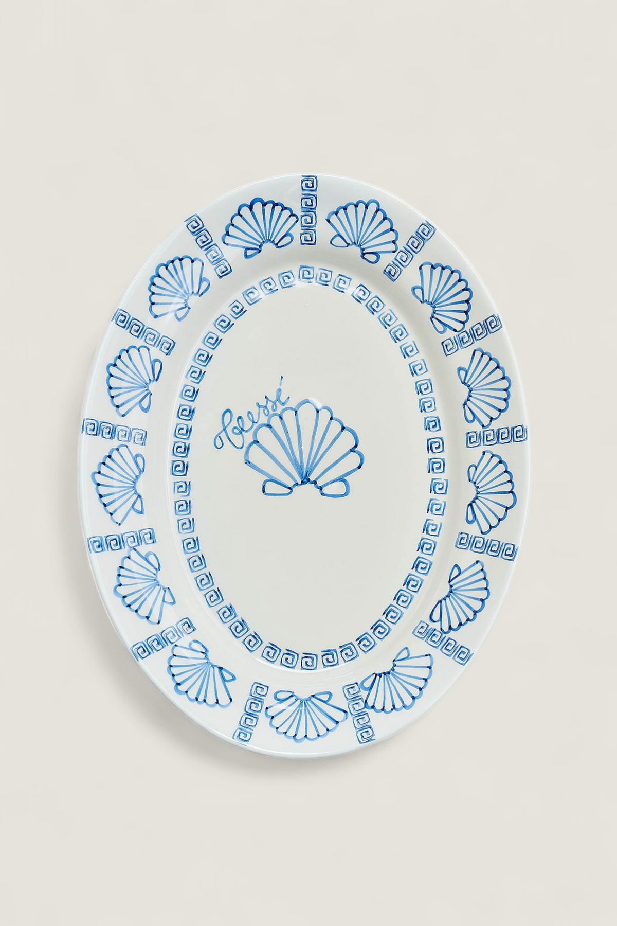 Plat de service coquillages
