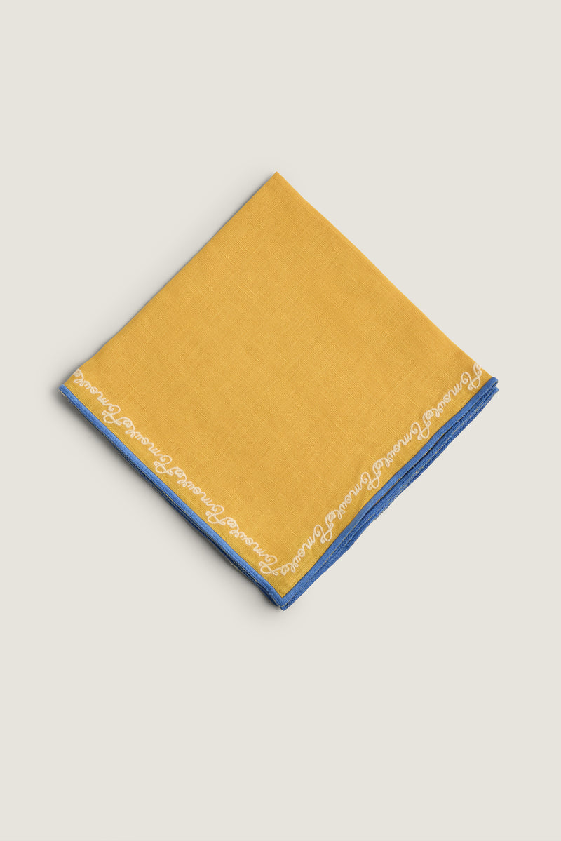 Honey napkin embroidered with Love