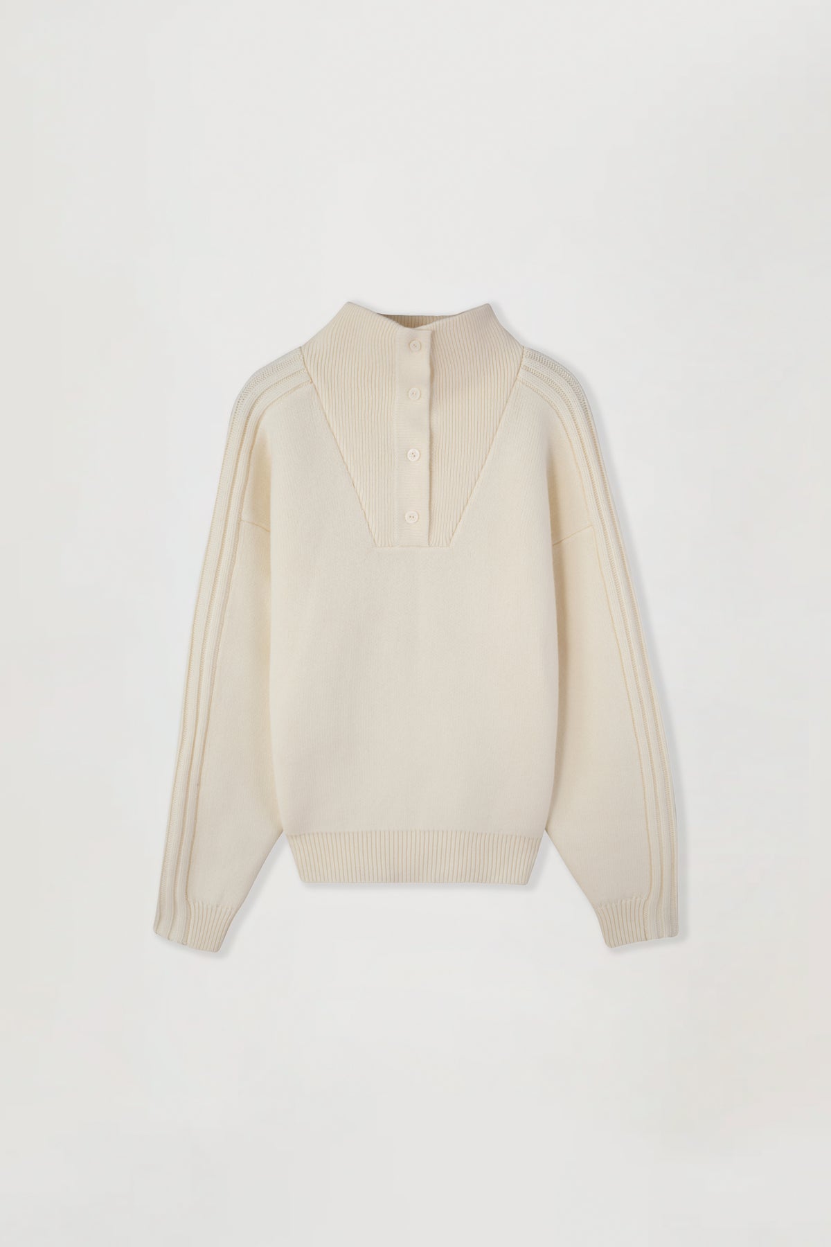 Dicker Pullover mit Truckerkragen