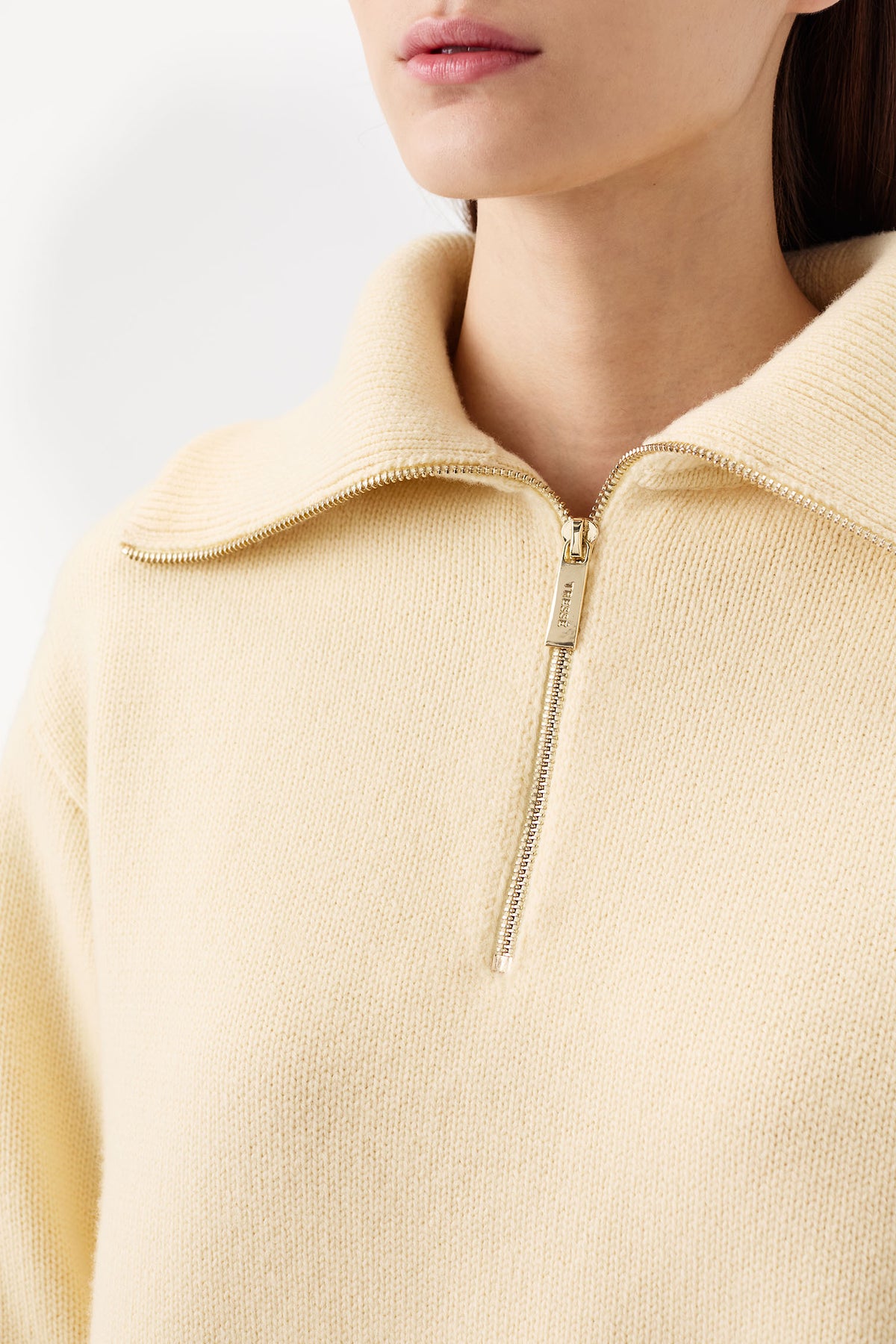 Sweater with floral elbow patches