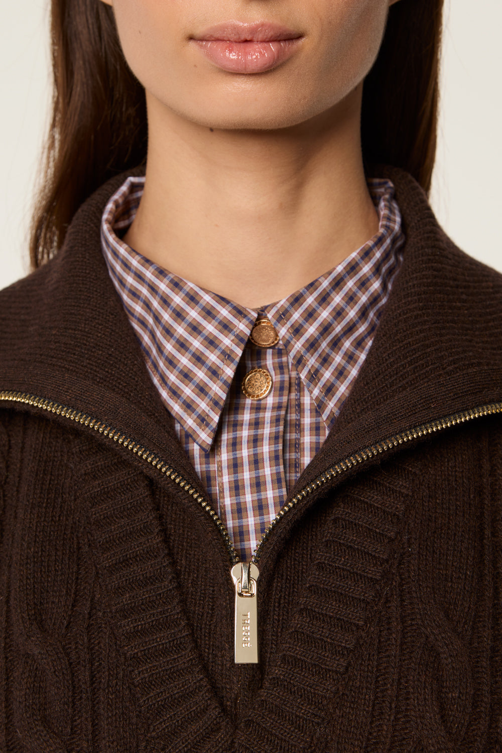 Ärmelloser Pullover
