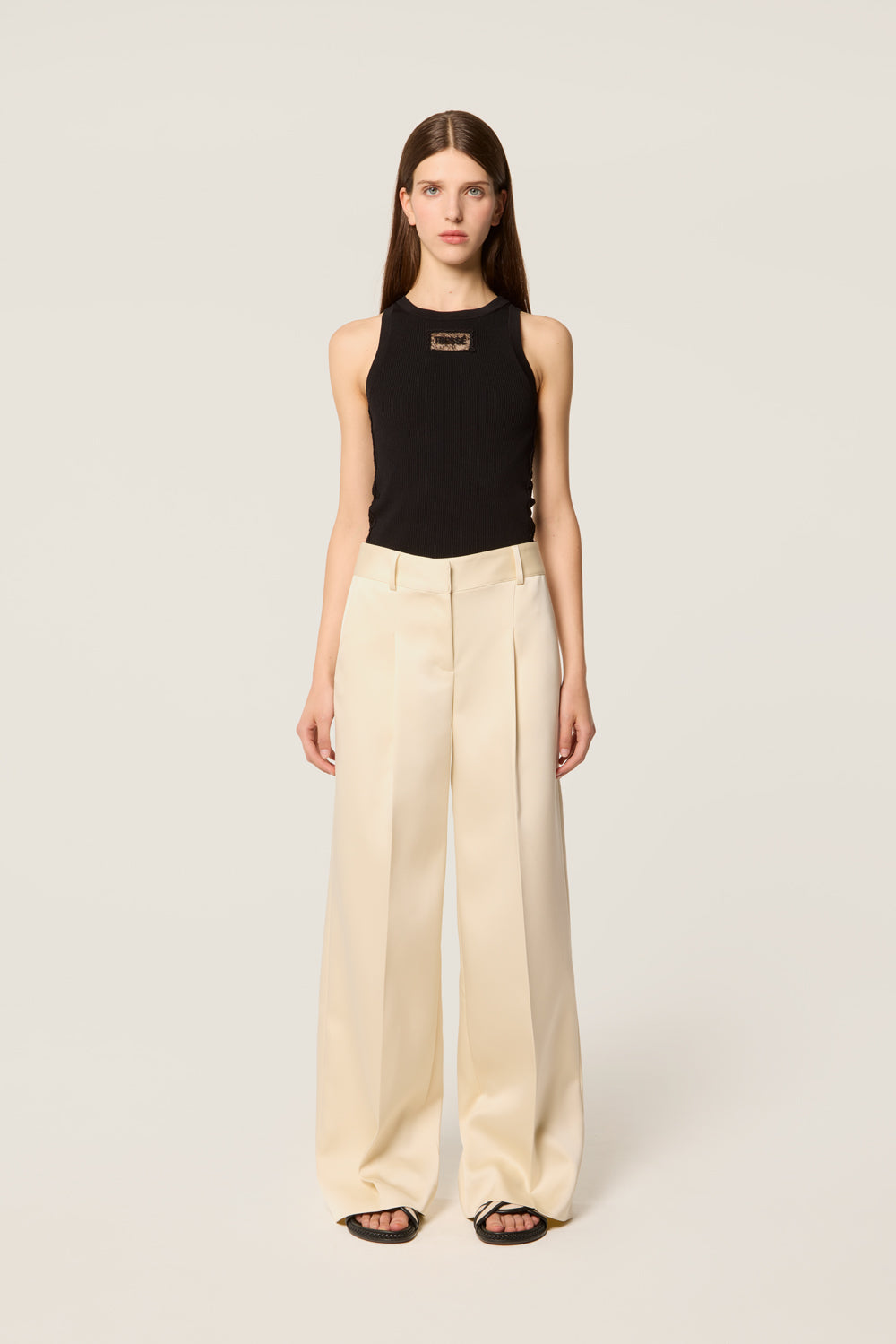 Satin pants