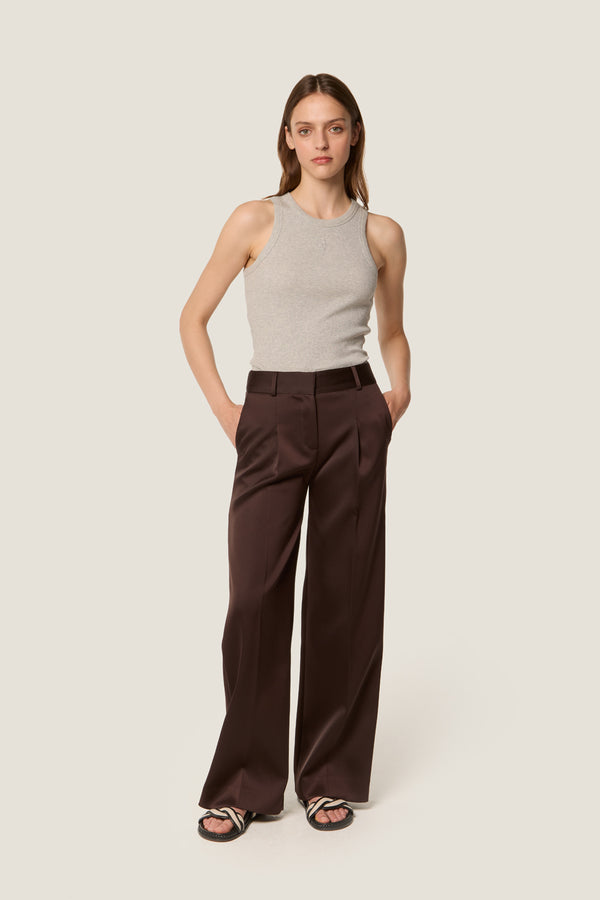 Satin pants
