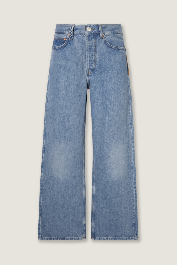Palm jacron denim