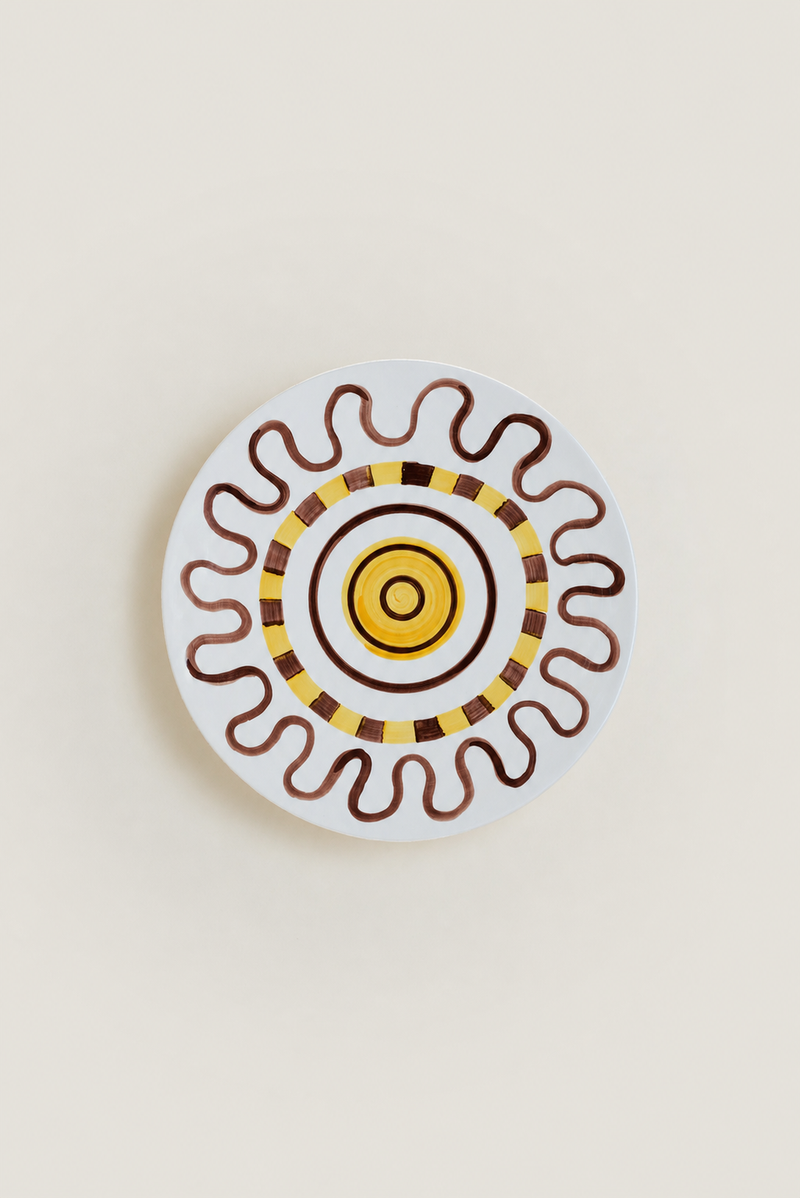Sun pie dish