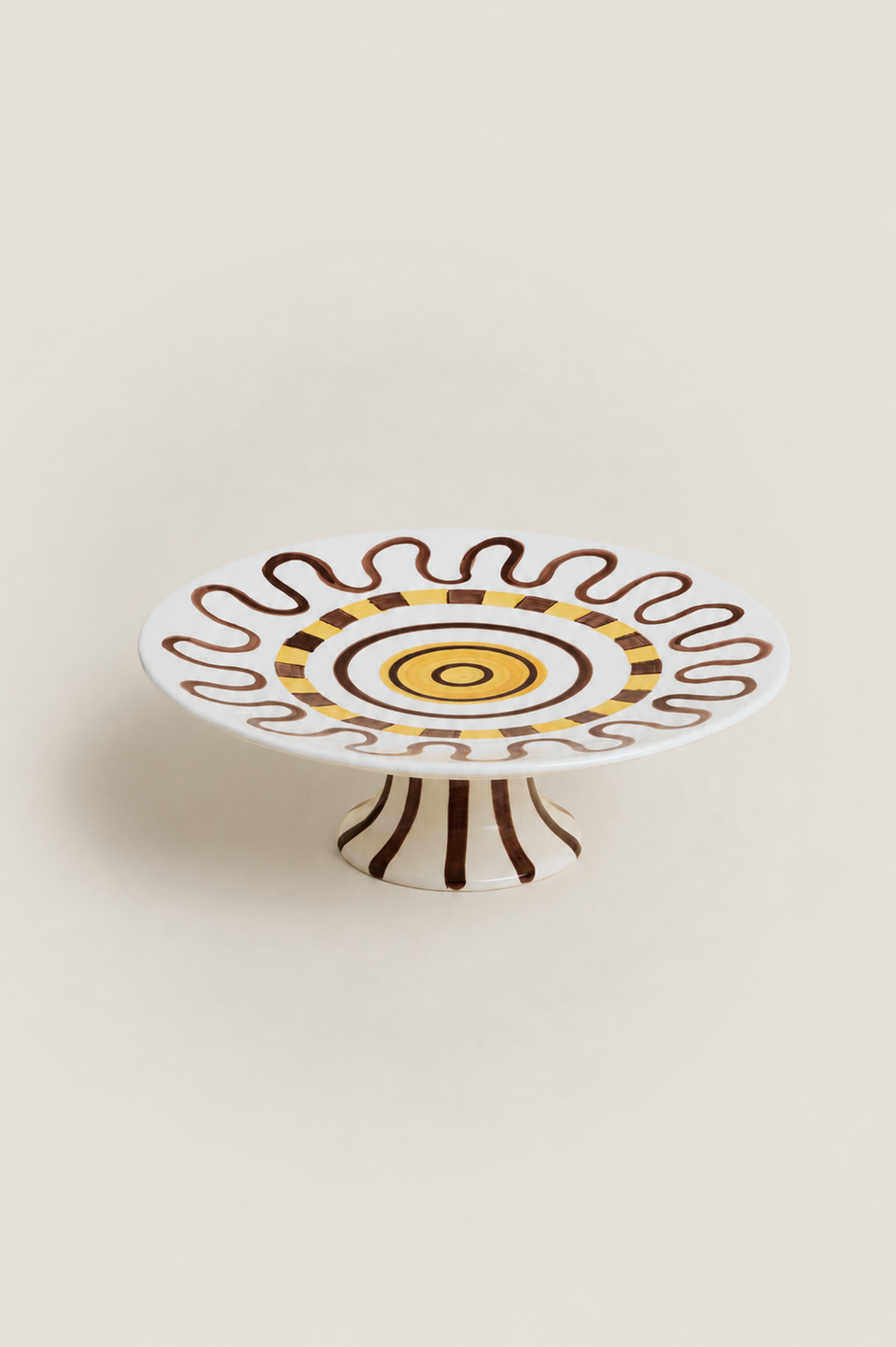 Plat à tarte soleil