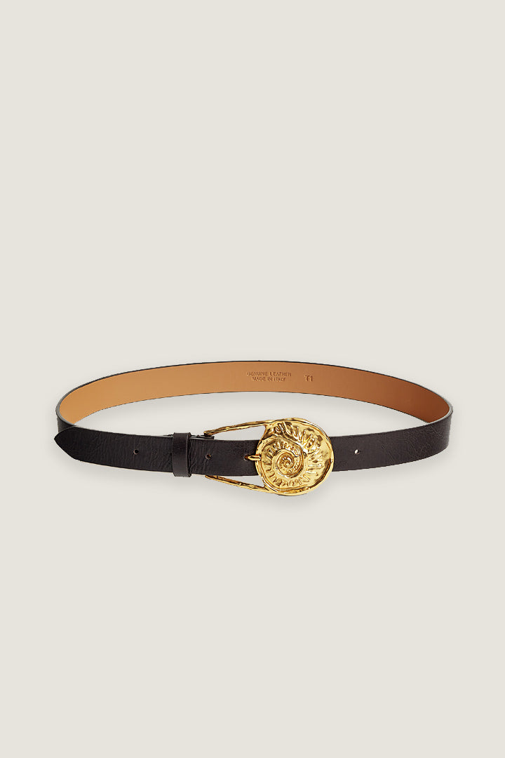 Ceinture fine en cuir