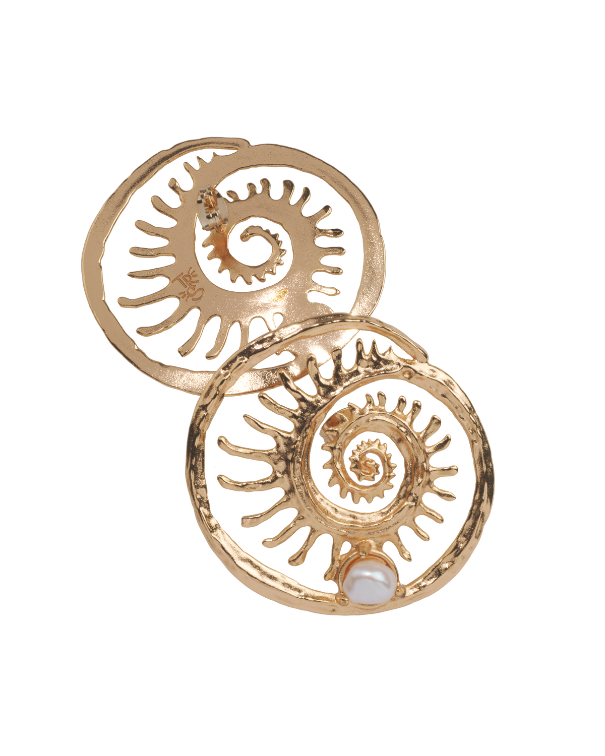 Boucles d'oreilles coquillage