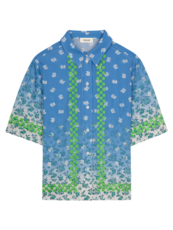 Chemise à motifs Tie & Dye