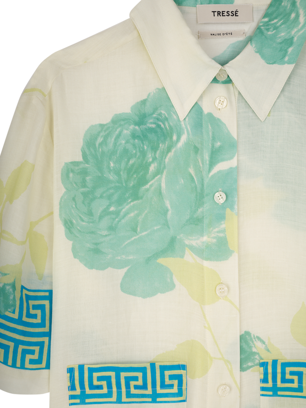 Chemise à motifs